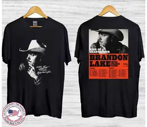 Brandon Lakes King Of Hearts Tour 2025 2026 T-Shirt