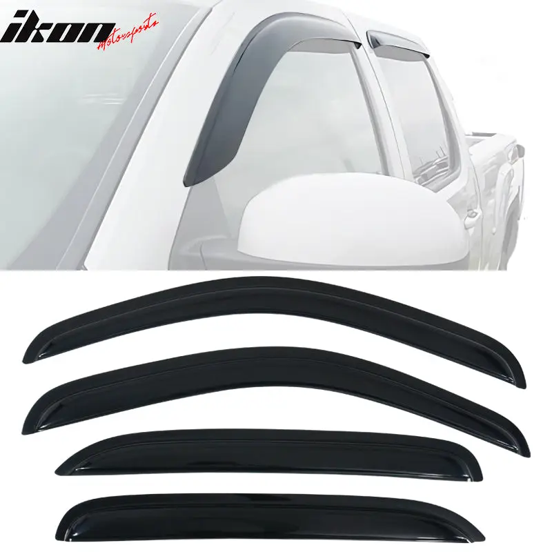 Visor Window for Chevrolet Silverado & GMC Sierra 2007-2014 Crew Cab