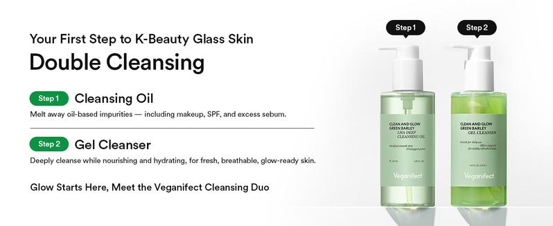 VEGANIFCET Hydrating Gel Face Wash, Citric Acid + LHA + Glycerin + Beta Glucan, Gentle Cleanser, Oil Free, Sensitive Skin, Dehydrated Skin, Korean Skin Care, Big Size (205ml/6.93 fl oz) VEGANIFCET Hydrating Gel Face Wash, Citric Acid + LHA + Glycerin + Beta Glucan, Gentle Cleanser, Oil Free, Sensitive Skin, Dehydrated Skin, Korean Skin Care, Big Size (205ml/6.93 fl oz)