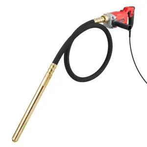 VEVOR Handheld Concrete Vibrater 800W Electric 13000 VPM Vibrating Tool with 6.6ft Shaft Portable Cement Vibrater for Air Bubble Removal and Uniform Concrete Compaction