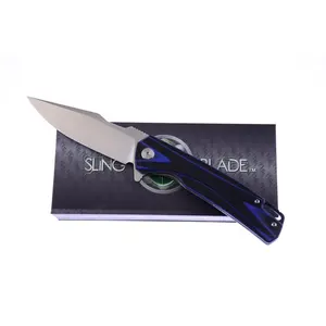 The Shark by SlingBlade D2 Steel 18-ball bearing action.