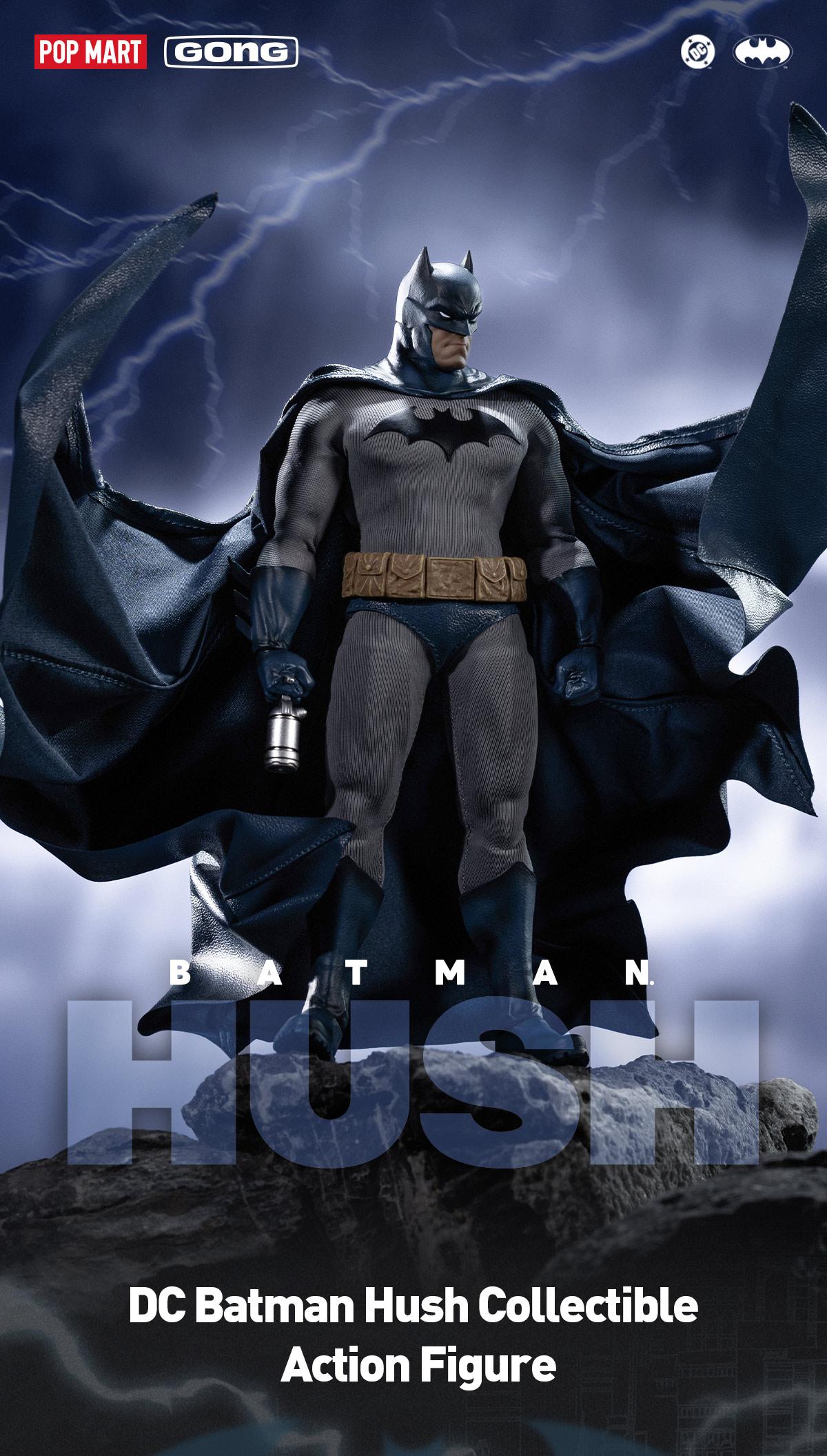 [Spanish] - POP MART DC Batman Hush Collectible - Figura de Acción