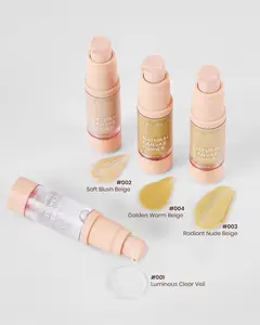 [RUBY VIBE CO] Natural Canvas Primer - Smooth Matte Finish, Minimizes Pores, Controls Shine, Lightweight Non-Greasy, Versatile for Makeup Base or Solo Use