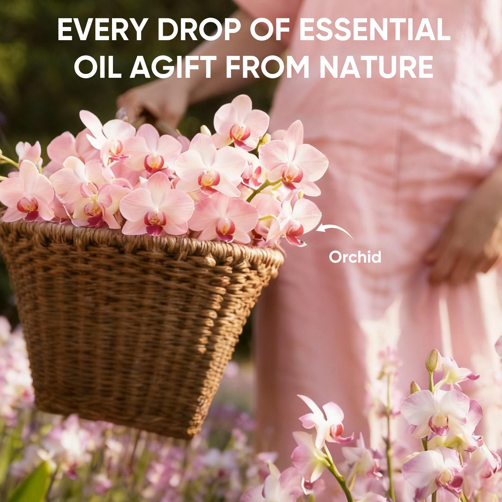 Lopeie Essential Oil, 100 ml 3.5 fl oz Bottles For Humidifiers，Home Care, Fragrance &  Natural Scented Essential Oil，Blend Orchid