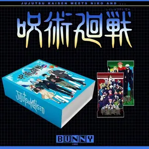 1 box jjk card jujutsu kaisen box collection