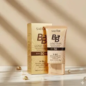 High-coverage waterproof snail BB cream - mattefinish, long-lasting moisturizing and oil control,creates a natural makeup look, refreshing and non-greasy, perfect for makeup beginners, a great giftfor Mother's Day, Christmas, and Valentine's Day.