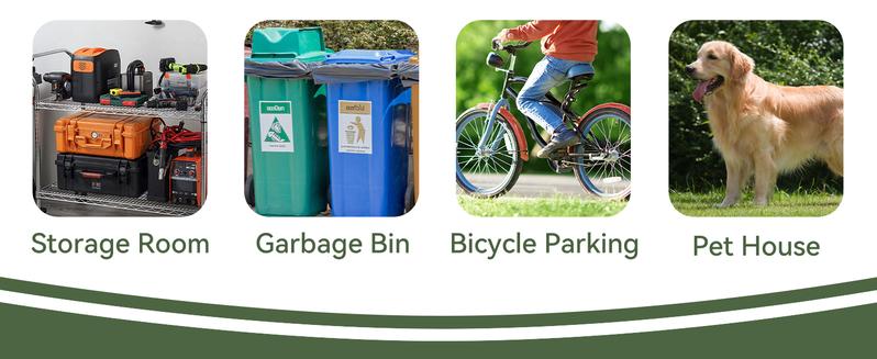 Aoxun Storage Shed Outdoor Metal Storage Shed 8*6 ft, Galvanized Steel Metal Garden Shed with Air Vent and Hinged Door Utility Tool Storage House for Garden, Backyard, Patio, Lawn, with Swing Door and Lock, Brown