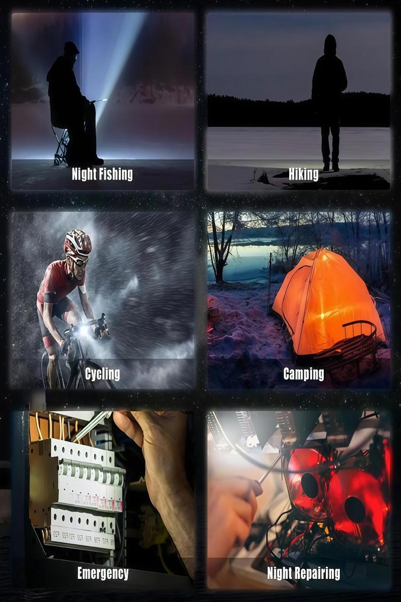 Mini LED Flashlight Strong Light Portable Flashlight, USB-CRechargeable Keychain Light with Strobe and SOS Light forCamping, Hiking, Work, Travel, Outdoor fun