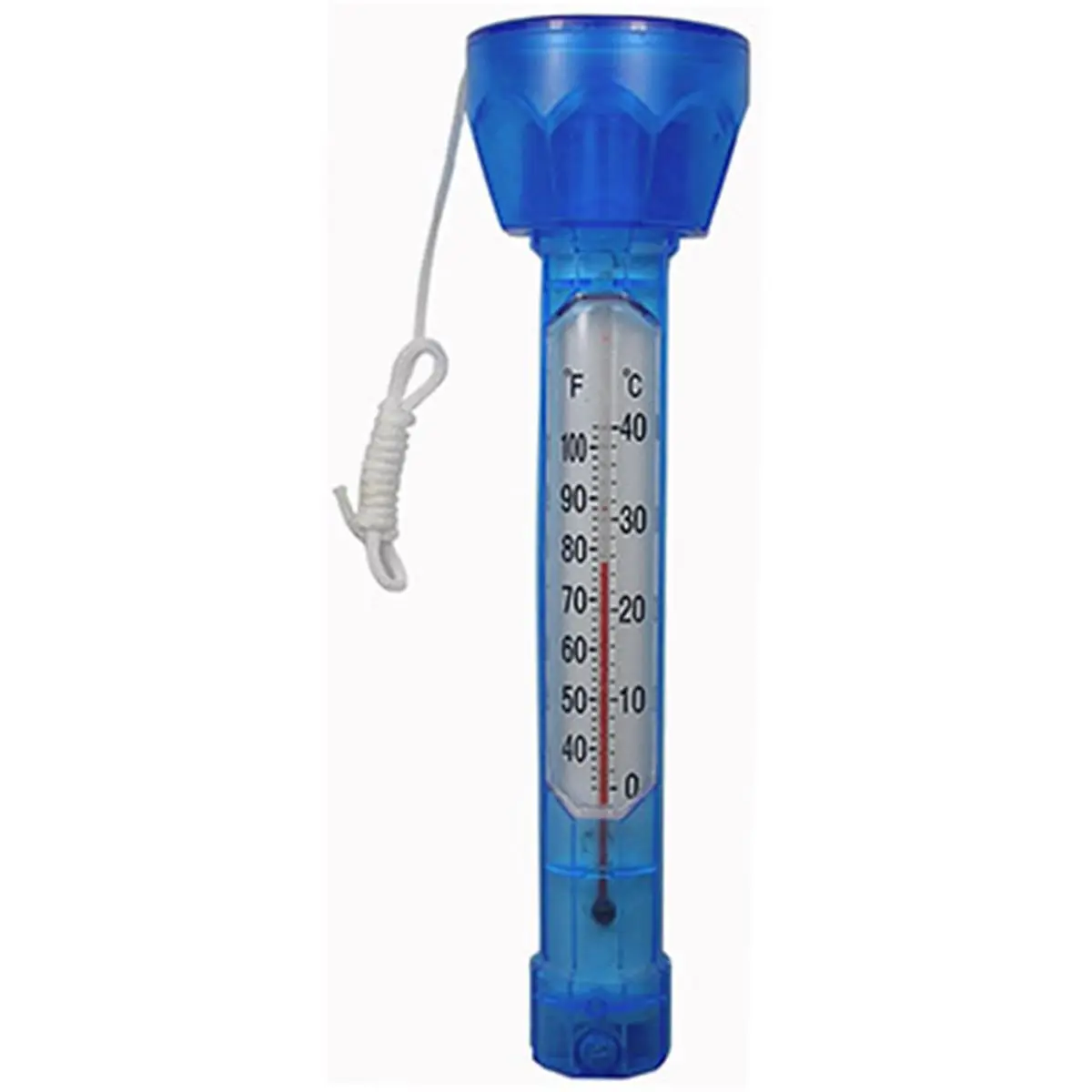 212 MAIN Professional Pool & Spa Thermometer, 32-104°F, 0.2 lbs, 2.25 x 5.25 x 10 in, Clamshell Grip, Floating Top, All Seasons Temperature Sensing Outdoor Thermometer