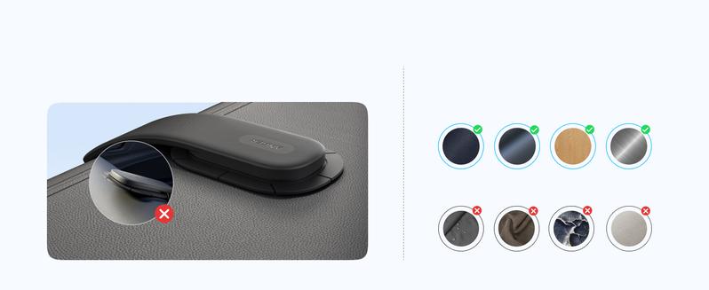 Anker Nano Wireless Car Charger, 360° Adjustable Magnetic Car Charger with Detachable Pad, 15W Qi2 Certified Fast Charging with Alloy Bracket, For iPhone 16/15/14/13/12 Series (Adapter Included)