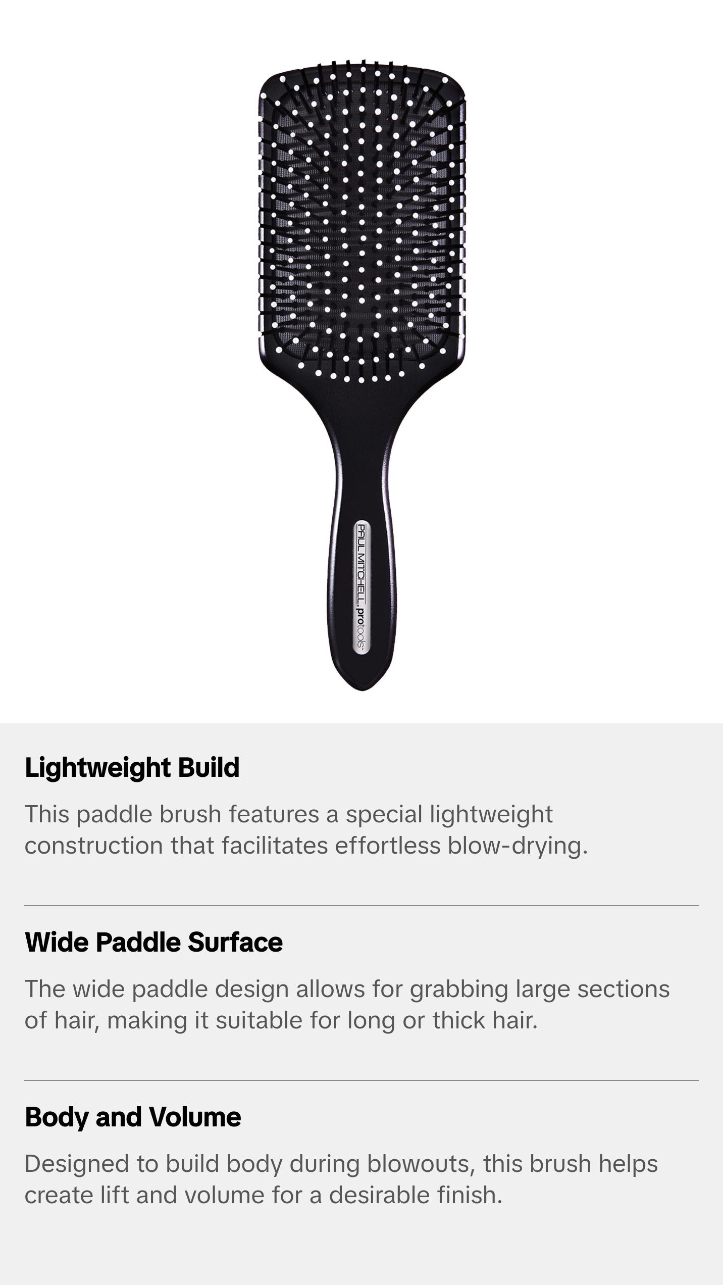 427 Paddle Brush Hair Styling Comb Wide Tooth Comb