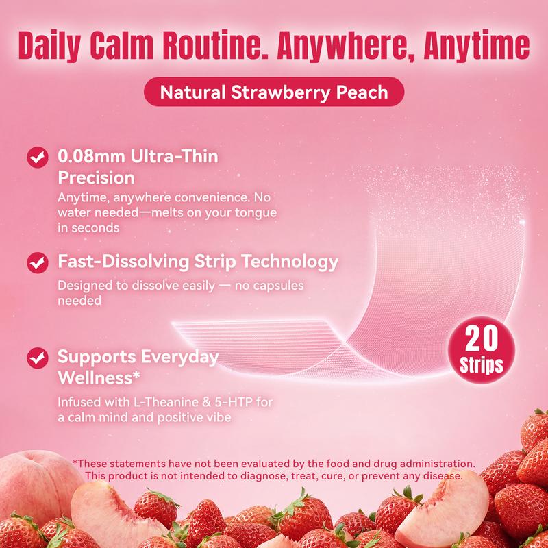 MiHiYo Energy & Focus Oral Dissolvable Strips - 15s Fast Melt, Sugar-Free Gluten-Free, On-the-Go Energy Support, Fresh Mint Flavor, 20 Individually Sealed Strips per Box