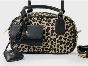 ADRY’S BAGS Leopard Print Mini Handbag Crossbody