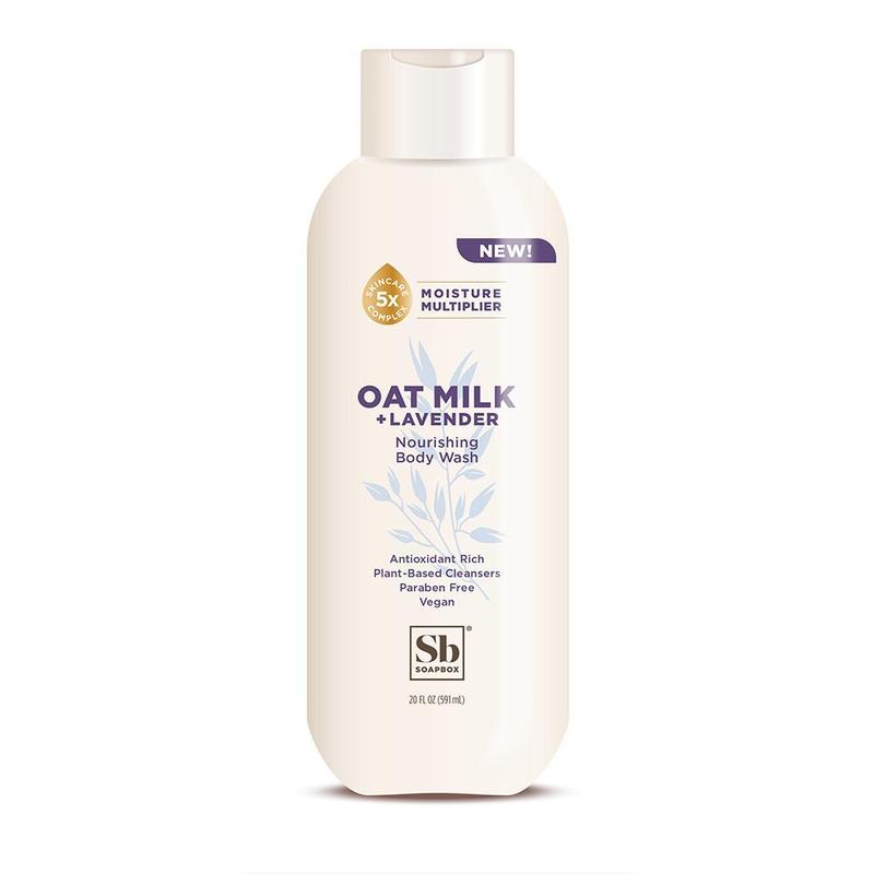 Soapbox Natural Nourishing Body Wash Collection – Deep Moisture Boost, Vegan, Nourishing Hydration for Soft, Smooth Skin Various Scents & Sizes