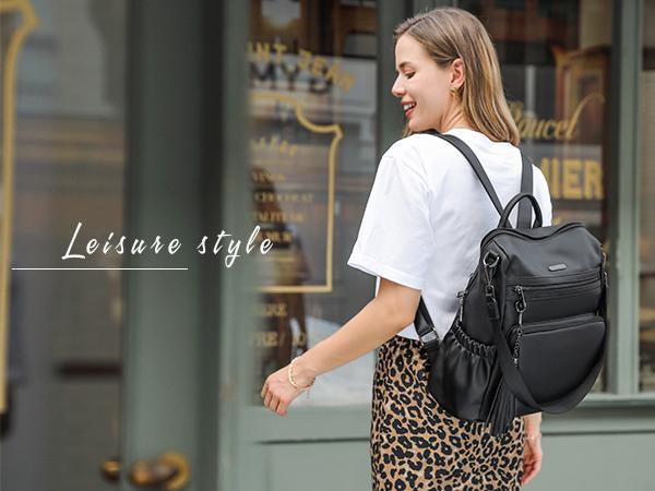 CLUCI TikTokShopSpringGlowUp Leather Backpack Purse for Women Designer Ladies Large Travel Convertible Shoulder Bag Luxury Durable travel backpack CLUCI TikTokShopSpringGlowUp Leather Backpack Purse for Women Designer Ladies Large Travel Convertible Shoulder Bag Luxury Durable travel backpack