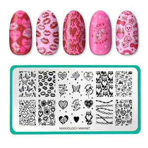 Love After Life: Here & Now (MXM167) - Nail Stamping Plate