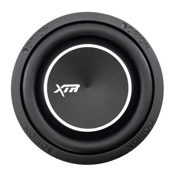 Orion XTR Series XTR8SWD4 8" Free Air Slim Shallow Mount Car Subwoofer, 1200W Max, 300W RMS, Dual 4 Ohm, UV Coated Subwoofer Cone Speakers, NBR Surround - OEM Compact Replacement for Lexus, BMW