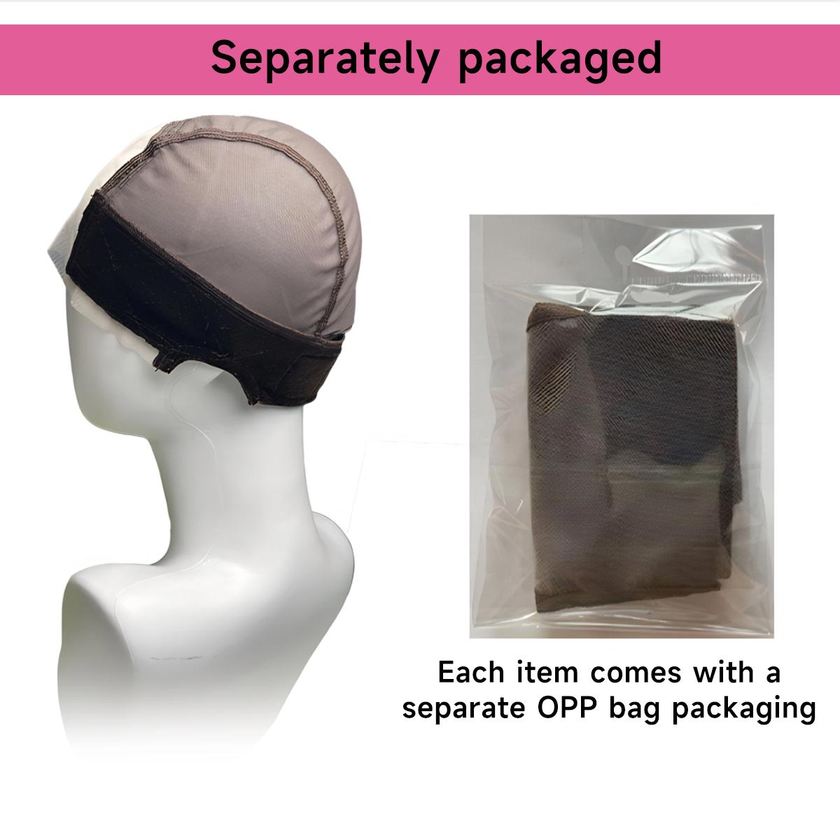 Lace Wig Grip Cap for Glueless Wig 4x5 Transparent Lace Reusable Wig Caps,Wig Grip Band for Lace Front Wigs to Keep Wigs in Place, Adjustable Wig Cap with Grip Band Non Slip Cap for Women(black,brown,beige)