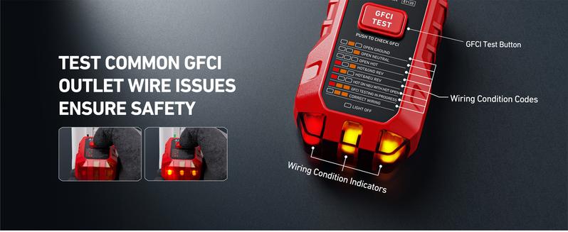 【Valentine's Day Gift】AstroAI Circuit Breaker Finder with GFCI Outlet Tester, Electrical Tester Tool for Home/Workshop Circuit Tracing, Quickly Locates Breakers with Indicators