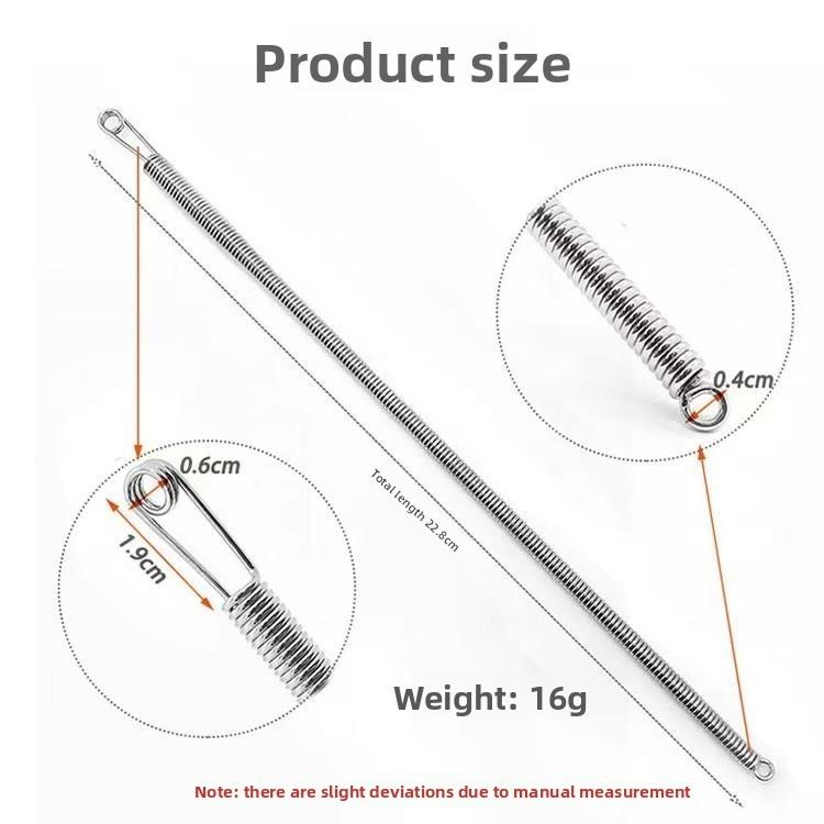 2Pcs Bendable Multi-purpose Spring Loaded Cord Threading Tool for Eyelet Elastic Waistband String Insertion Device