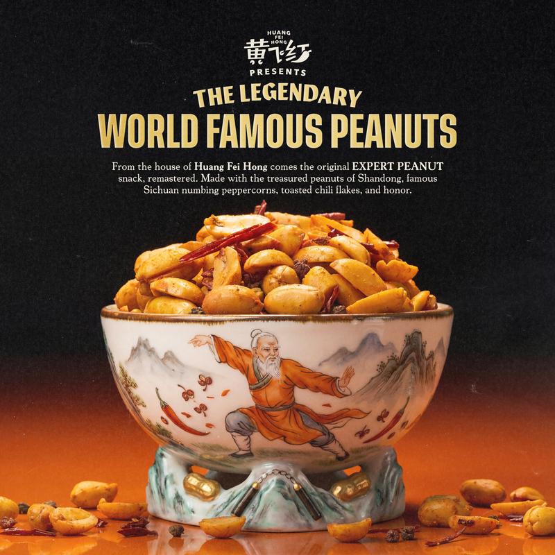 WA-CHAA! Original Heat Spicy Sichuan Peanuts - 4oz