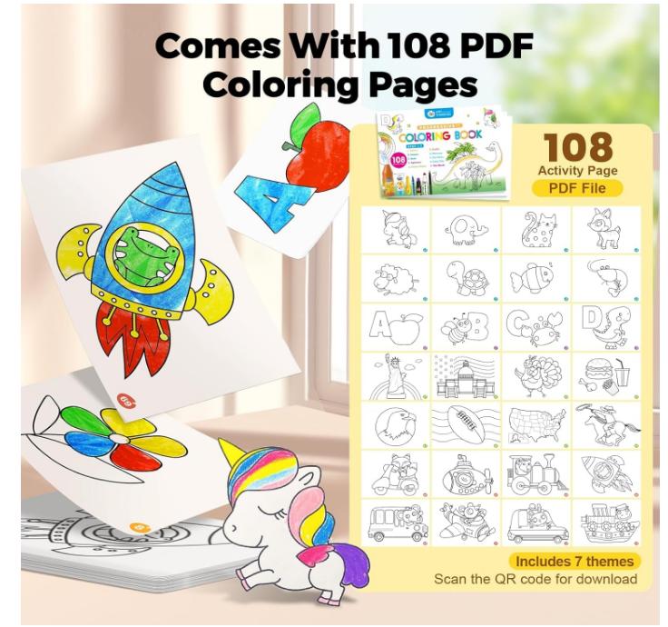 Jar Melo Jumbo Crayons for Toddlers, Colors TwistJoy Crayon Non Toxic Washable Easy to Hold Large Crayons,Gift for Boys and Girls Back to School