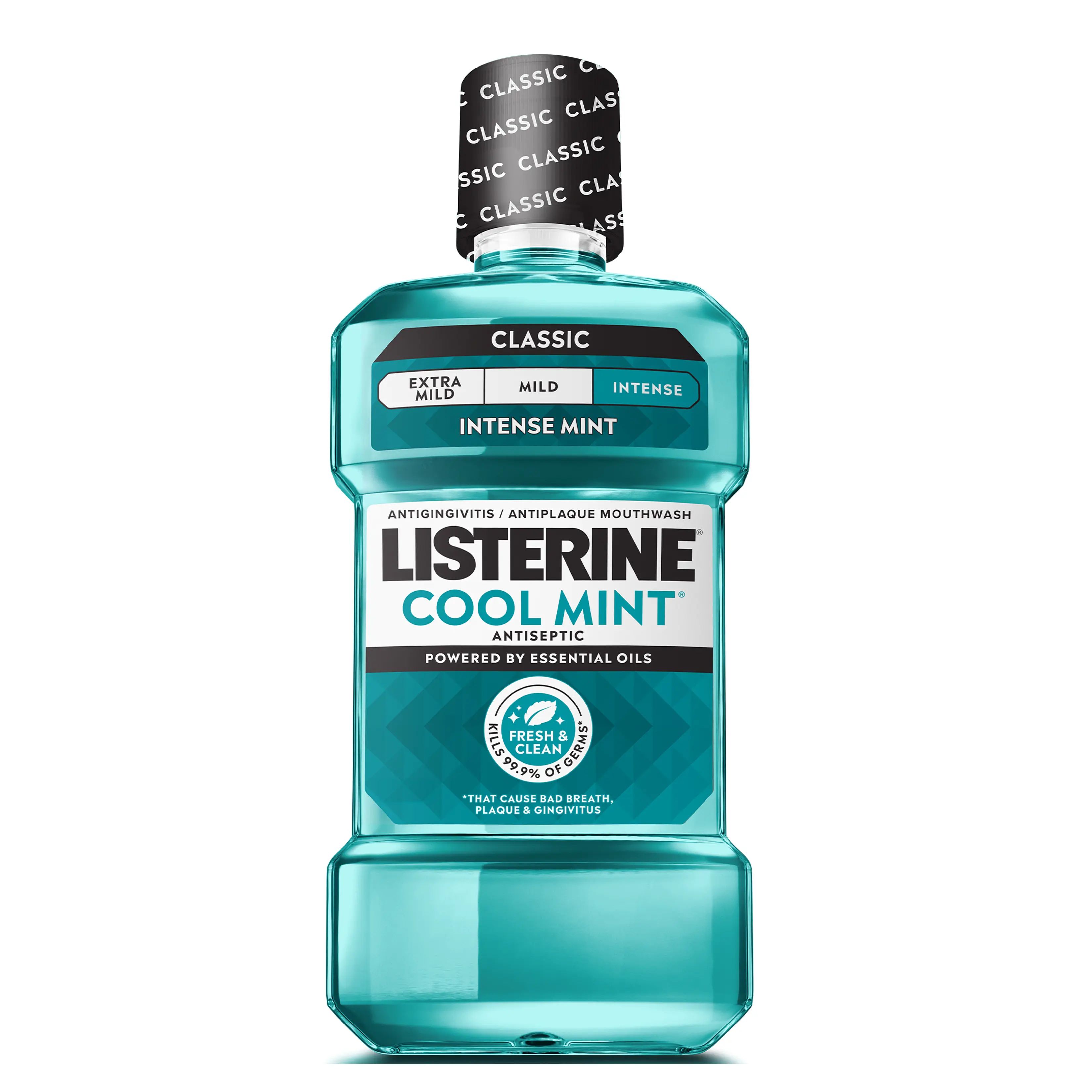 Listerine Cool Mint Antiseptic Mouthwash for Bad Breath & Plaque 1L Oral Daily