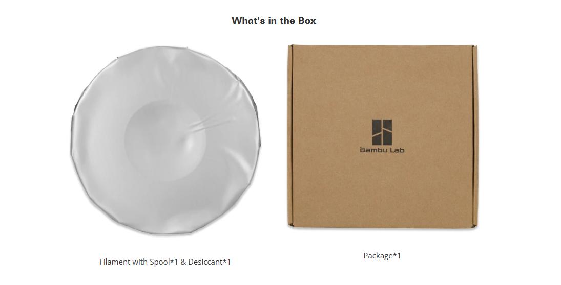 Bambu PETG-CF, 3D Printing Filaments and Materials, Less Clumping and Stringing, Premium Print Surface, Improved Mechanical Properties & High Flexibility