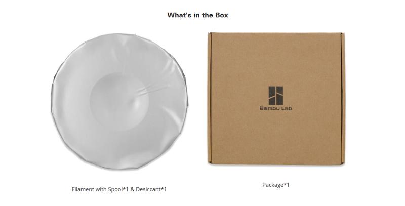 Bambu PETG-CF, 3D Printing Filaments and Materials, Less Clumping and Stringing, Premium Print Surface, Improved Mechanical Properties & High Flexibility