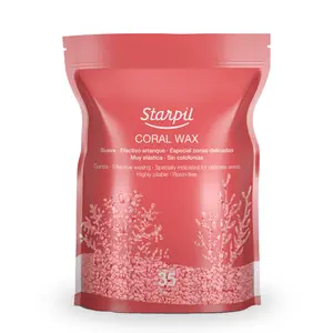 Coral Hard Wax Microbeads