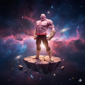 21cm Dragon Ball Super Jiren GK Figure – Pride Trooper Toppo Anime PVC Model Desk Decoration Toy