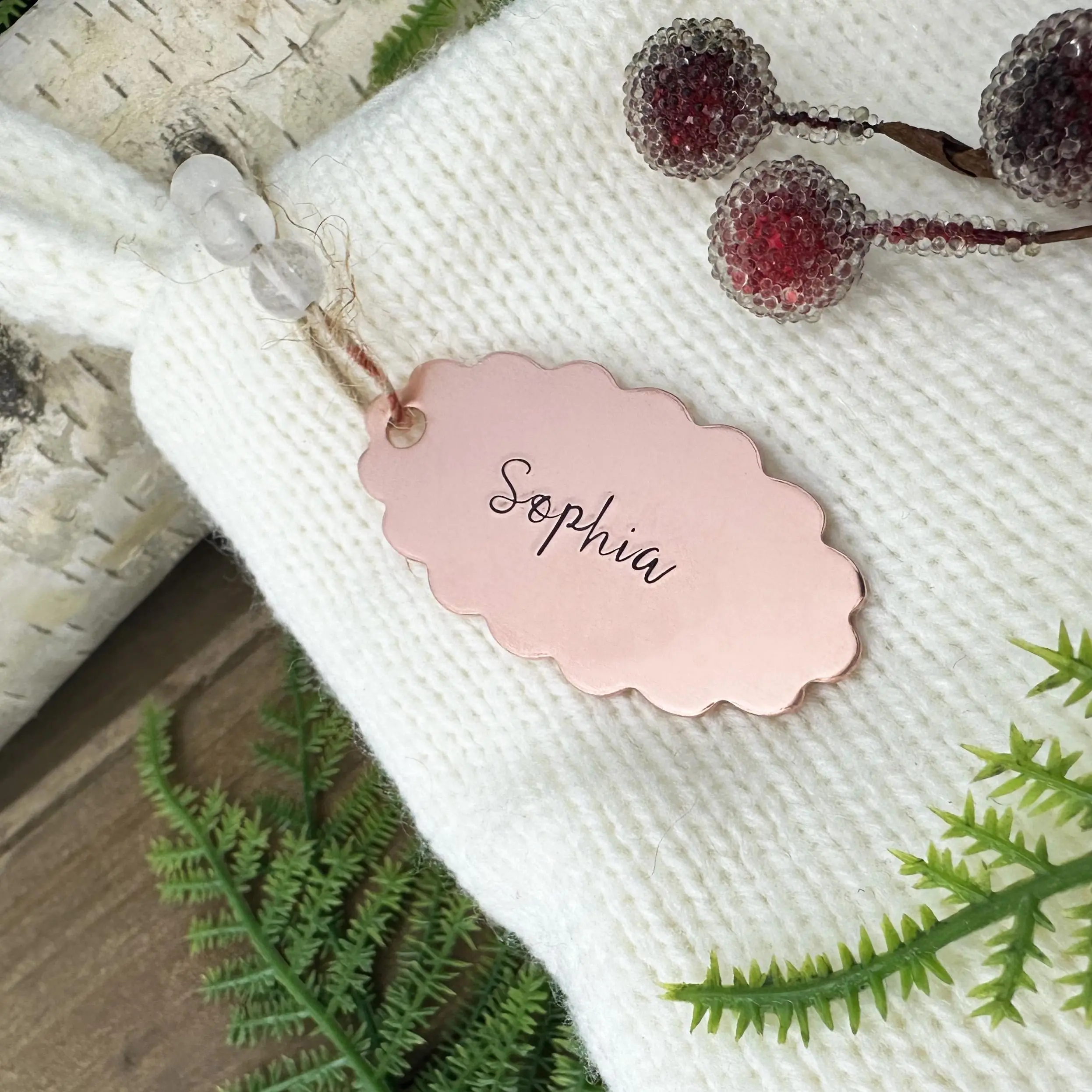 Personalized Stocking Tag