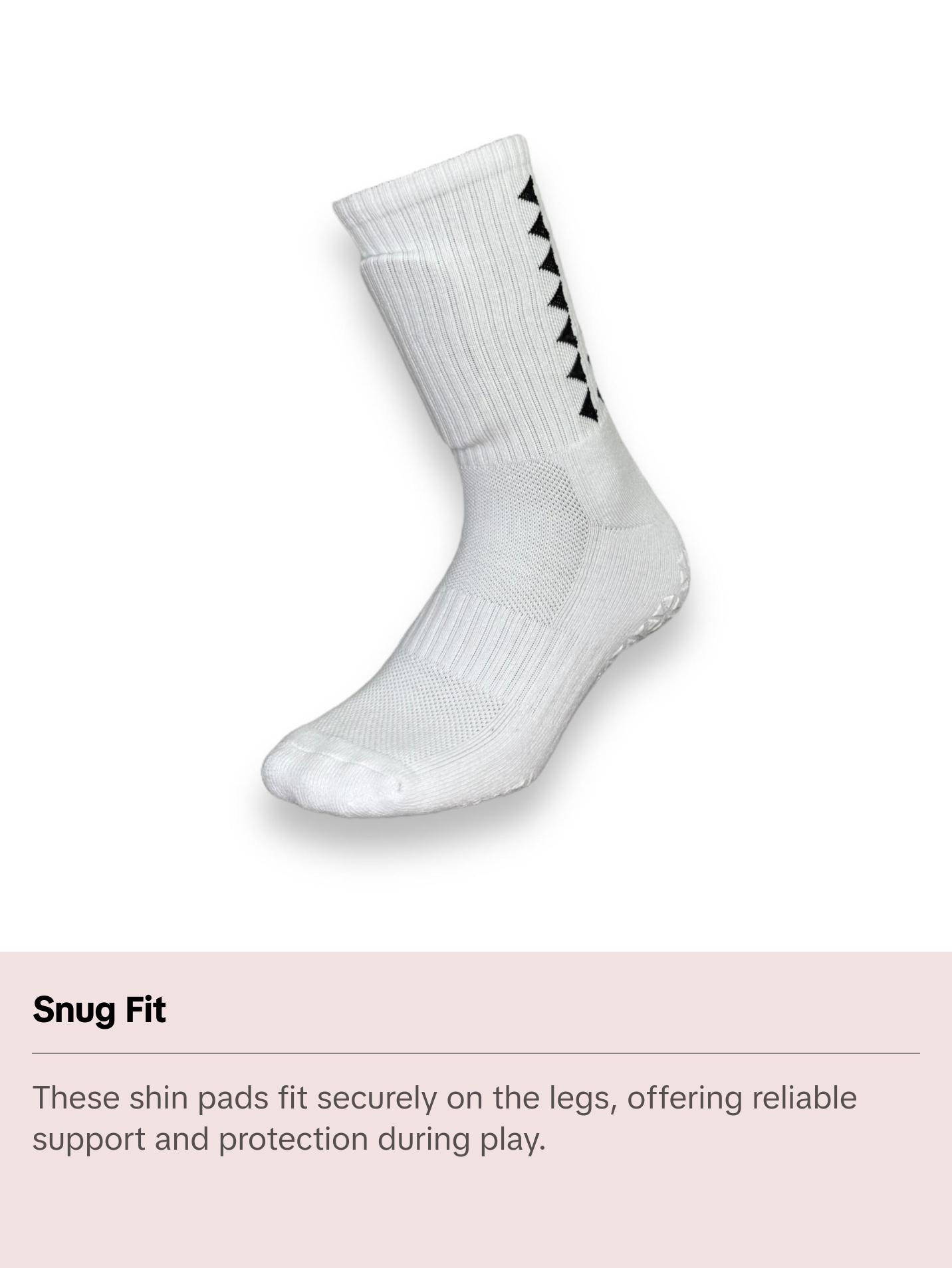 Soccer Mini Shin Pads for Youth/Adult, Black