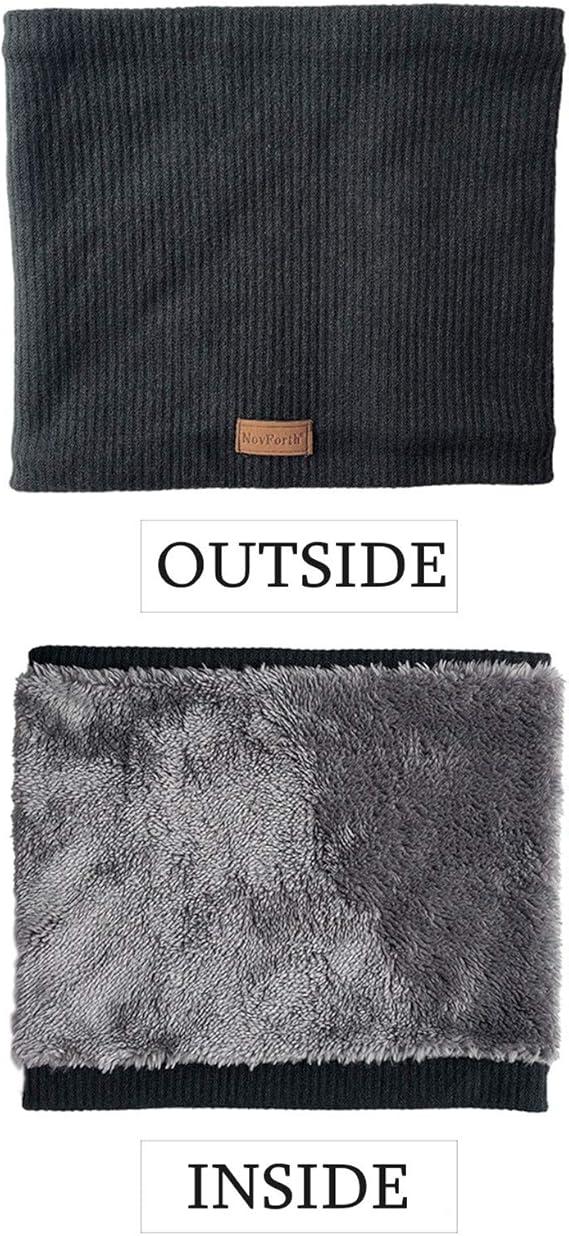 Winter Neck Warmer Men Ski Neck Gaiter Face Scarf Women Fleece Scarf for Men Gaiter Mask Thick Windproof Scarves