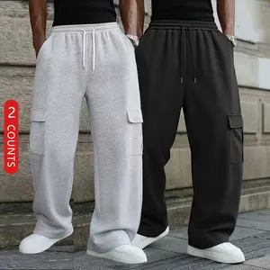 Versatile classic men’s joggers for autumn/winter and early spring, available in two colors; a timeless style that transcends seasons. Soft knit jogger pants [Soft Knit Jogger]. Loose yet well-fitting, featuring an elastic waistband with a drawstring and