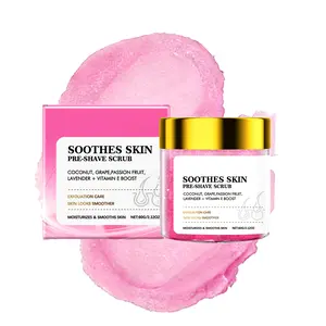 Pre-Shave & Hair Removal Scrub - Gently Exfoliates for Smooth, Hydrated Skin, Full-Body Formula Preps Skin for a Closer, Comfortable Shave