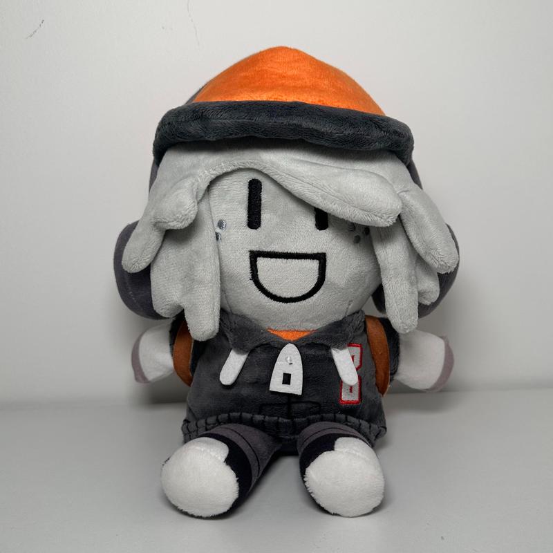 Builderfan Plush Roblox Inspired Cute 10 Inches Builderfan Doll Stuffed Plushie for Roblox Fans and Something Evil Will Happen Fans