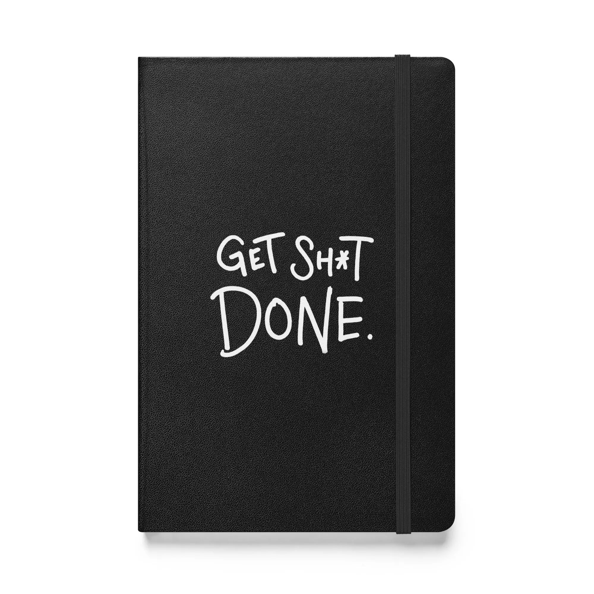 Hardcover Notebook, Motivational "Get Shit Done" Office Stationery for Productivity, Notebooks
