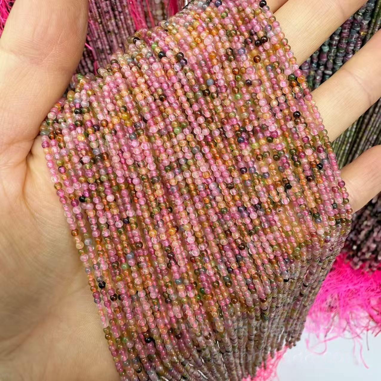 Natural Colorful Tourmaline Beads High Quality Faceted Rondelle ...