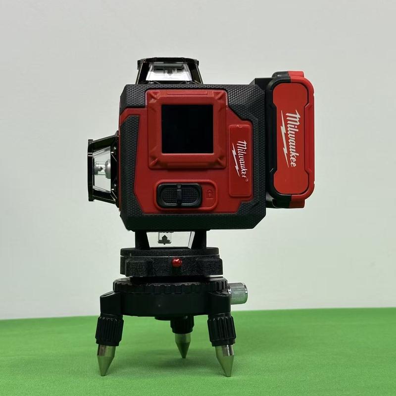 Milwaukee 16-Line 360 Green Laser Level with RemoteControl 4-Side Vertical 3-4D Self-Leveling for Accurate DIYProfessional Use  Tripod Ready
