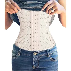 Waist Trainer Corset Breathable and Invisible Waist Shaper Training Waist Cincher for Women Tummy Control Shapewear Womenswear Lightweight Thin