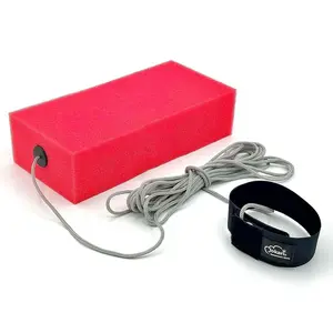 Foam Brick Stress Relieving Sports Slam with Wrist Tether. Soft and Safe Sports Fan Gag Toy for Throwing at TVs. Perfect for Game Day Blues or Fun Novelty Practical Joke Gift for Sports Lovers