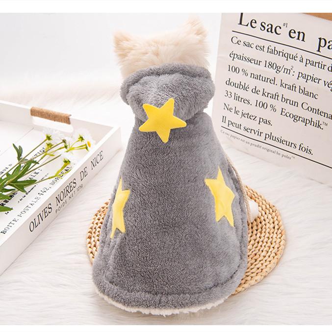 Puppy Cloak Nightgown For Autumn And Winter Plus Velvet Thickening