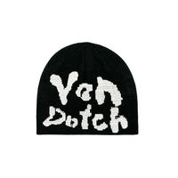 Rhinestone Cheetah Beanie - White