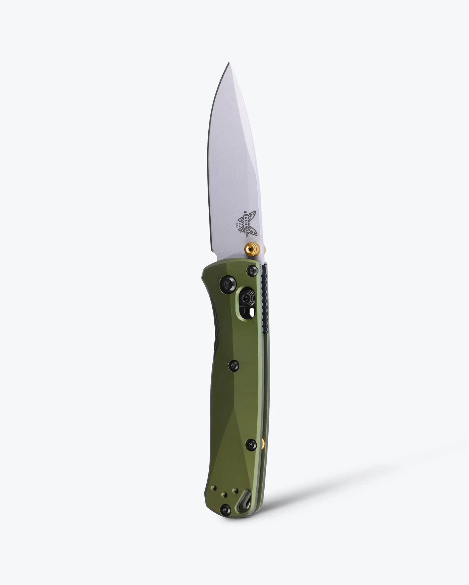 Benchmade Mini Bugout® Lightweight Foldable EDC Kitchen Knife - 3.7 inches, 1.5oz, Carbon Fiber, Anodized Aluminum, 1.5 Oz