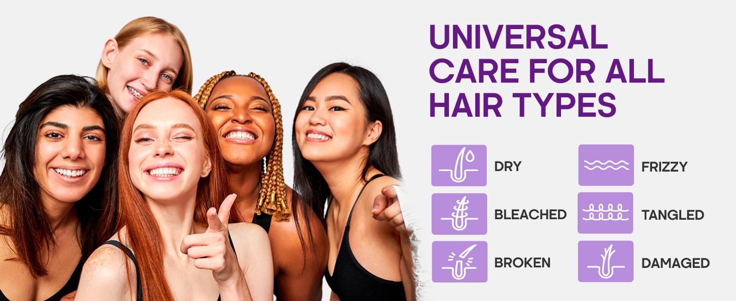 Hydrating Hair Mask for Damaged Hair - Keratin Hair Treatment w/ Argan & Coconut Oil | Biotin | Collagen - Deep Conditioner For Dry Hair, Hair Repair & Moisturizing Hair Mask for All Hair Types 10 Oz