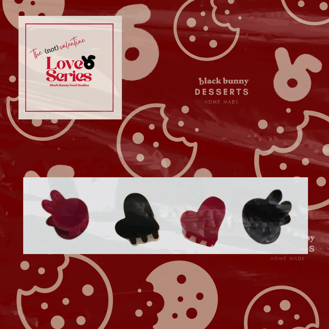 Bunny Heart Hair Clips