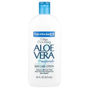 Fruit of the Earth Skin Care Lotion, Aloe Vera with Naturals, 16 fl oz (473 ml)