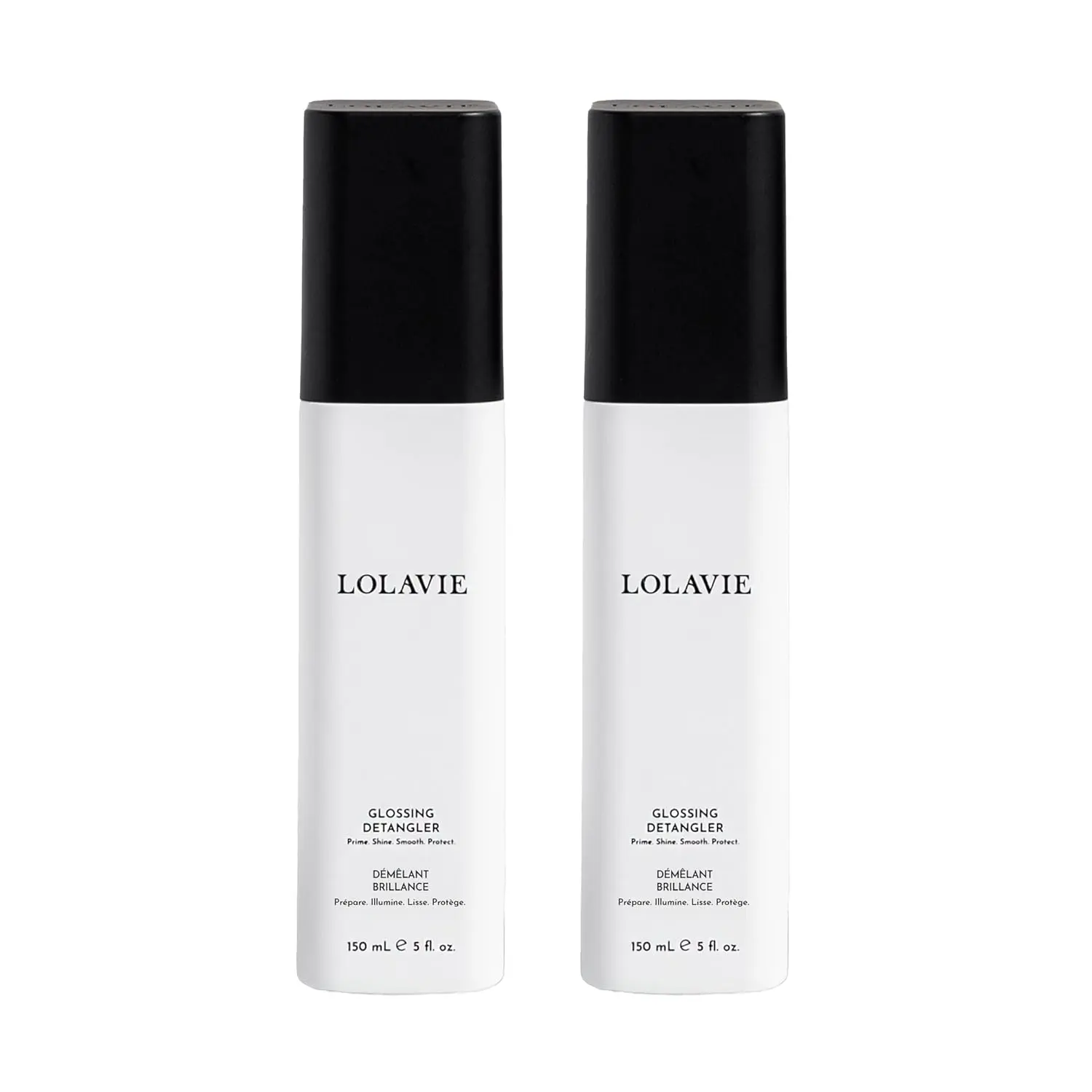 2-Pack Glossing Detangler by Jennifer Aniston - Detangler, Heat Protectant, Frizz Fighter, Shine Enhancer, & Hydrator All In One, Powered By B-Pro3 Bond Technology