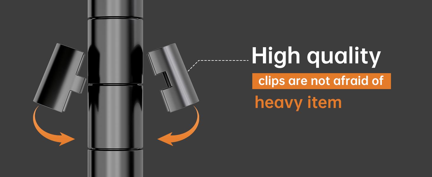 Raybee Shelf Metal Wire Shelving Storage Utility Rack Adjustable Shelves,Standing Shelf Units for Kitchen Pantry Closet Balcony Plant Pot Placement